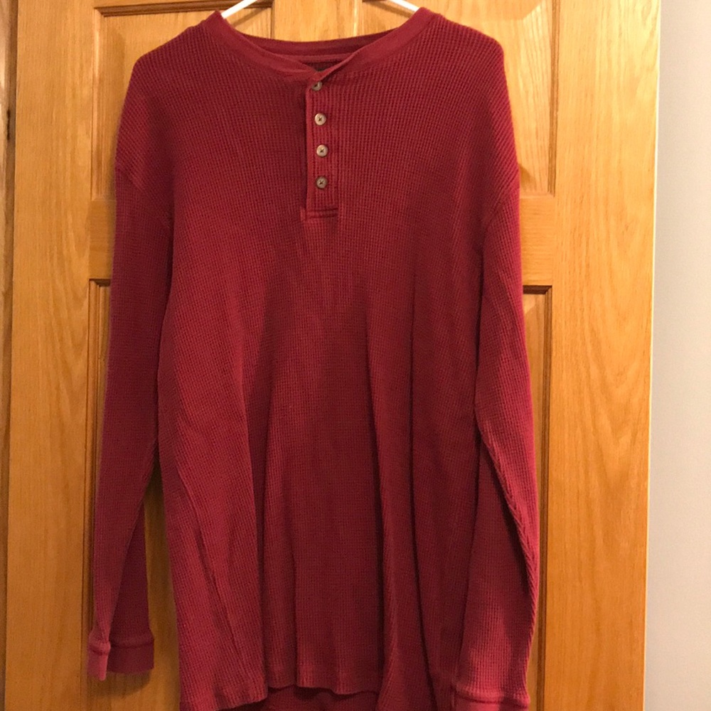 Men’s thick Henley